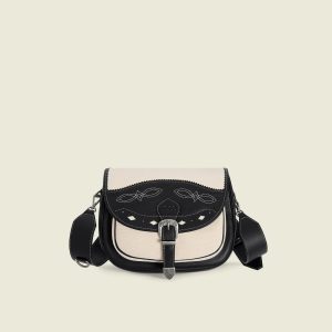 Soco - Sac San Diego 18H00 - Ecru / Noir