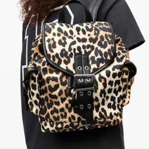 Ganni - Sac A Dos Bucky Small - Leopard